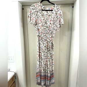 Midi floral dress